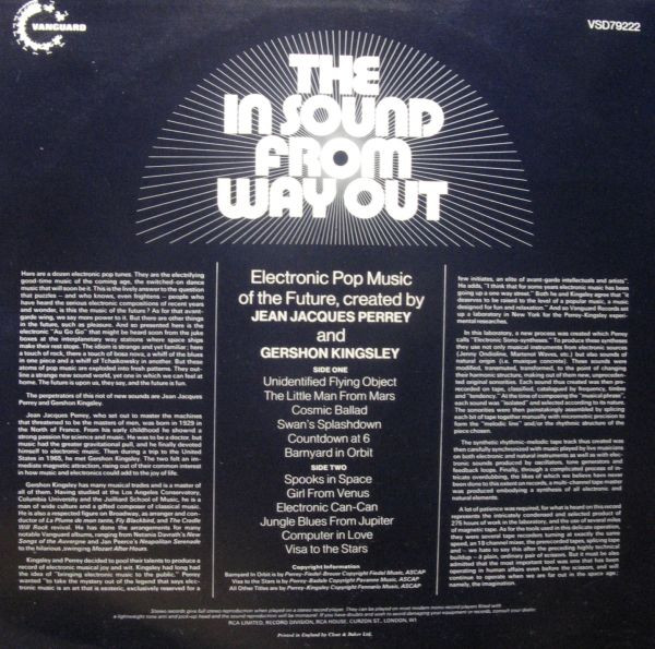 Perrey & Kingsley - The In Sound From Way Out | Vanguard (VSD 79222) - 2 Perrey & Kingsley - The In Sound From Way Out | Vanguard (VSD 79222) - 2