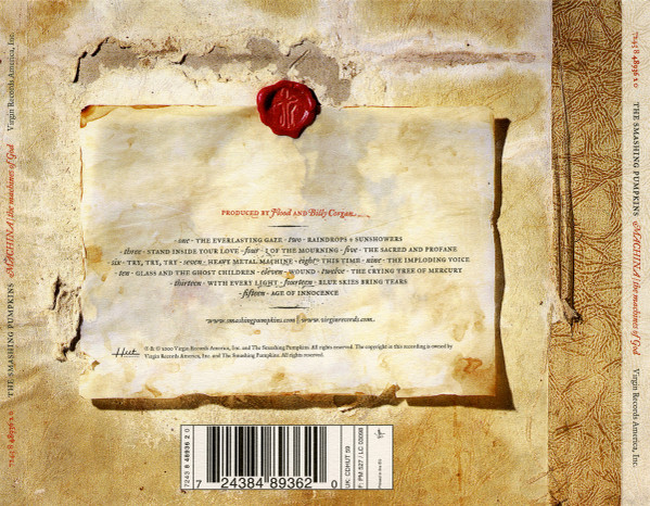 The Smashing Pumpkins - Machina / The Machines Of God | Virgin (7243 8 48936 2 0) - 2