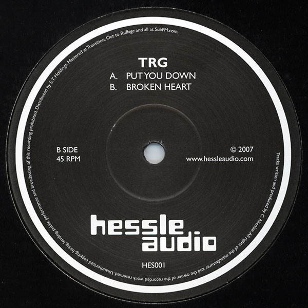 TRG - Put You Down | Hessle Audio (HES001)