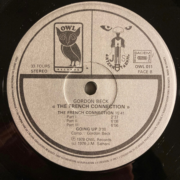 Gordon Beck - The French Connection | Owl Records (OWL 011) - 4 Gordon Beck - The French Connection | Owl Records (OWL 011) - 4