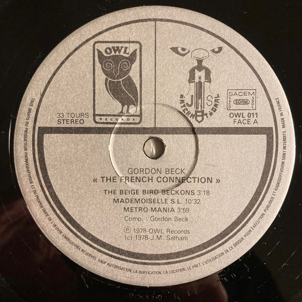 Gordon Beck - The French Connection | Owl Records (OWL 011) - 3 Gordon Beck - The French Connection | Owl Records (OWL 011) - 3