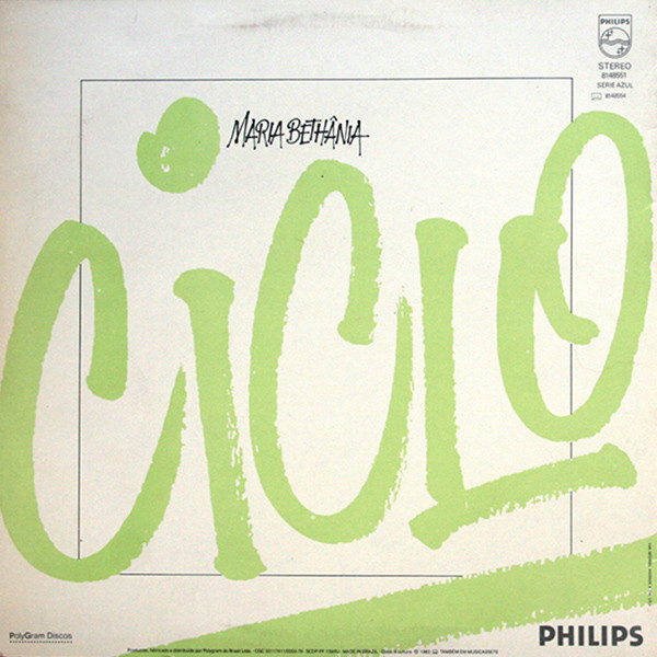 Maria Bethânia - Ciclo | Philips (814 855-1) - 2