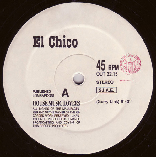 El Chico - House Music Lovers | Out (OUT 3215) - 2