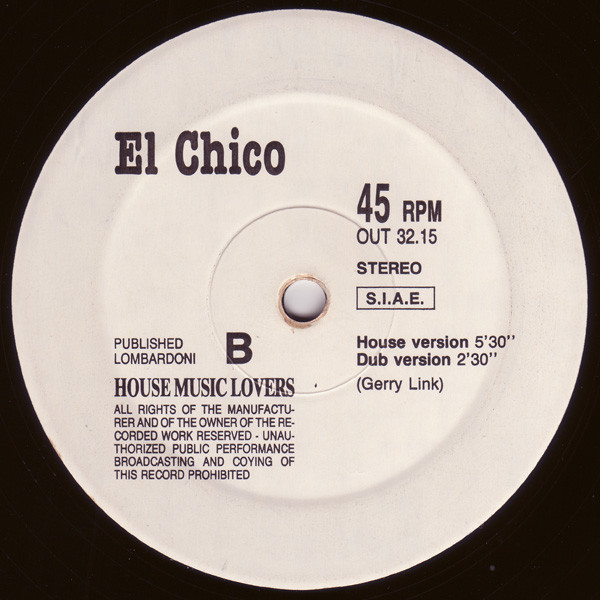 El Chico - House Music Lovers | Out (OUT 3215) - 3