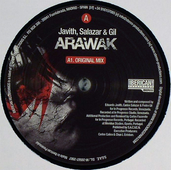 Eduardo Javith , Carlos Salazar & Pedro Gil - Arawak | Iberican! Recordings (IBER032)
