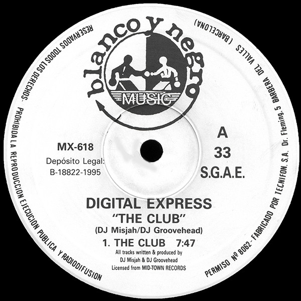 Digital Express - The Club | Blanco Y Negro (MX 618) - 2