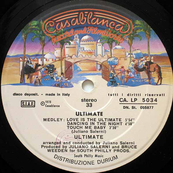 Ultimate - Ultimate | Casablanca (CA. LP 5034) - 2