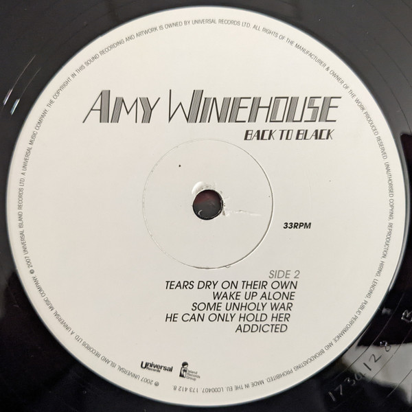 Amy Winehouse - Back To Black | Universal Records (173 412 8) - 4 Amy Winehouse - Back To Black | Universal Records (173 412 8) - 4