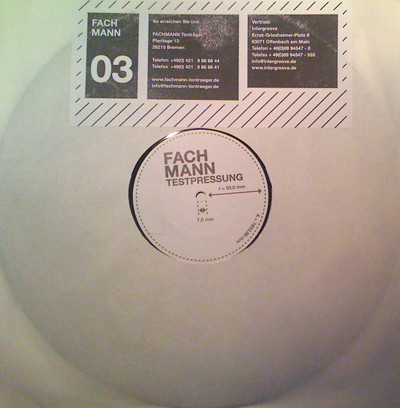 Fachmann - Fachmann 03 | Fachmann Tonträger (Fachmann 03)