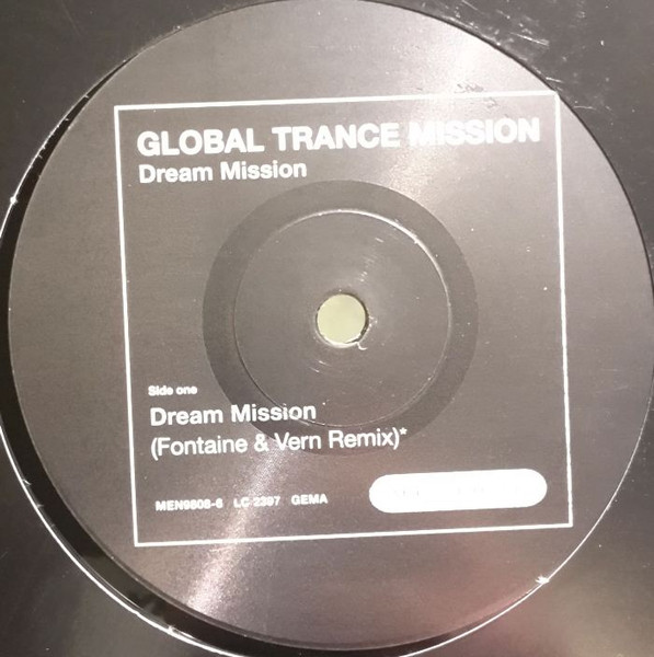 Global Trance Mission - Dream Mission | Menthol (MEN9808-6) - main