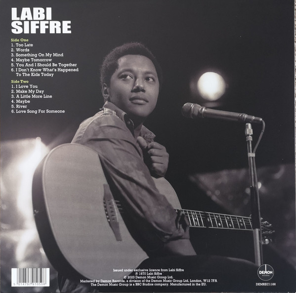 Labi Siffre - Labi Siffre (Half Speed Master 180g Edition) | Demon Records (DEMREC1166) - 2