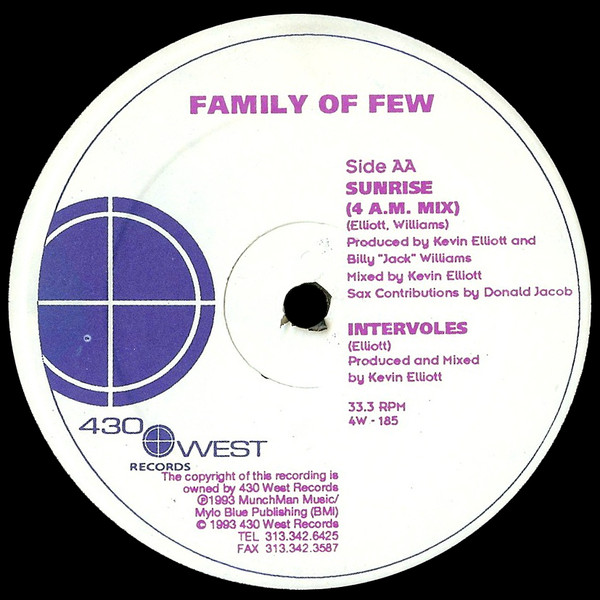 Family Of Few - Sunrise | 430 West (4W - 185) - 2 Family Of Few - Sunrise | 430 West (4W - 185) - 2