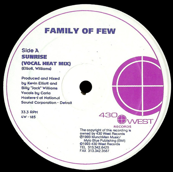 Family Of Few - Sunrise | 430 West (4W - 185) - main Family Of Few - Sunrise | 430 West (4W - 185) - main