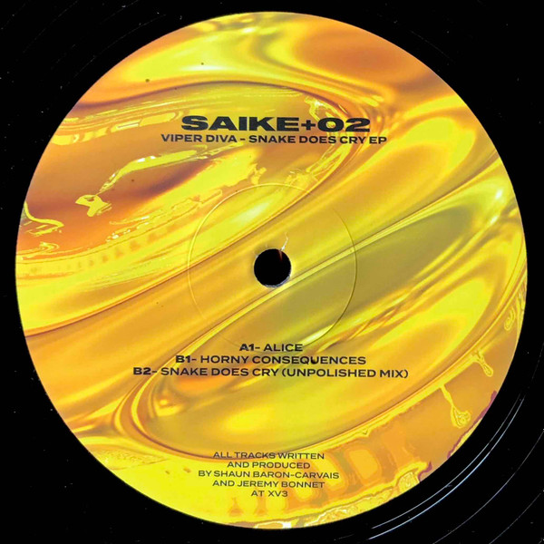 Viper Diva - Snake Does Cry EP | Saike (SAIKE+02)