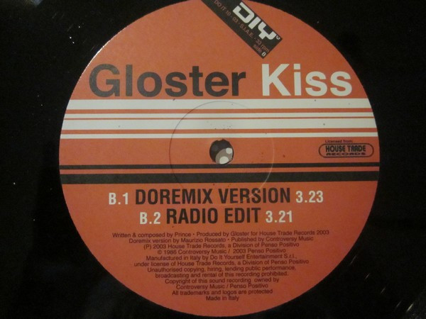 Gloster - Kiss | Do It Yourself Entertainment (DO IT 10-03) - 4 Gloster - Kiss | Do It Yourself Entertainment (DO IT 10-03) - 4