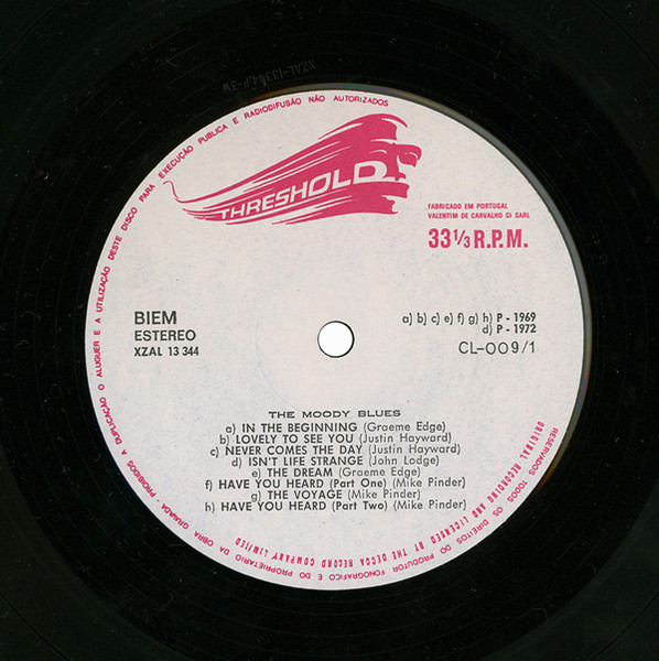 The Moody Blues - This Is The Moody Blues | Threshold (CL-009 1/2) - 4