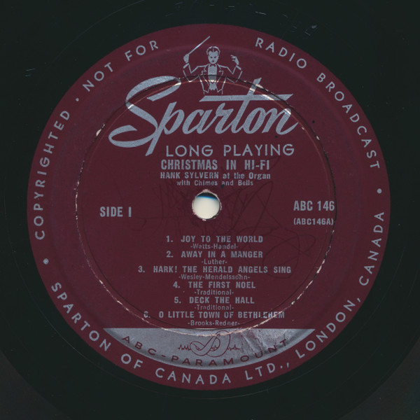 Hank Sylvern - Christmas In Hi-Fi | ABC-Paramount (ABC 146) - 3