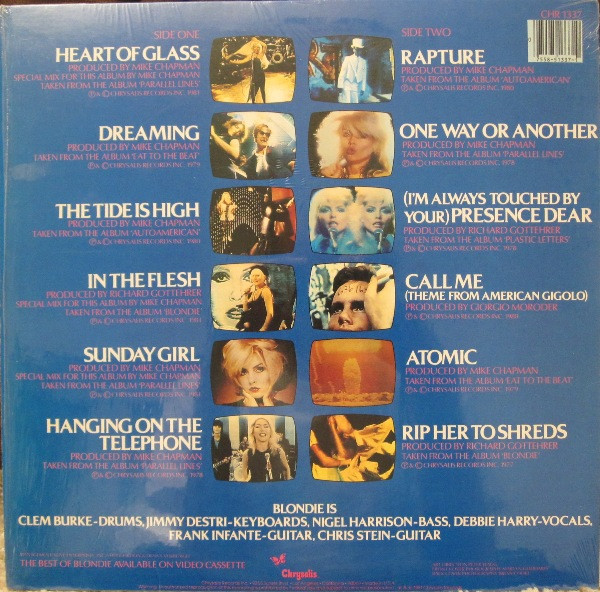 Blondie - The Best Of Blondie | Chrysalis (CHR 1337) - 2 Blondie - The Best Of Blondie | Chrysalis (CHR 1337) - 2