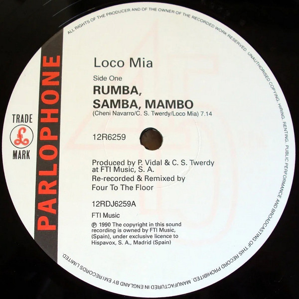 Loco Mia - Rumba, Samba, Mambo | Parlophone (12R6259) - 3