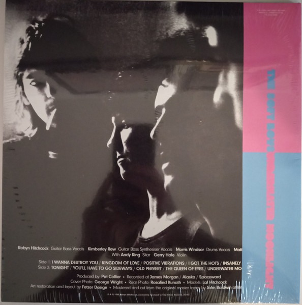 The Soft Boys - Underwater Moonlight LP | Tiny Ghost Records (TG-52) - 2