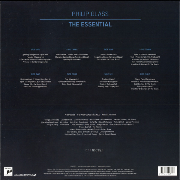 Philip Glass - The Essential | Music On Vinyl (MOVCL076) - 3
