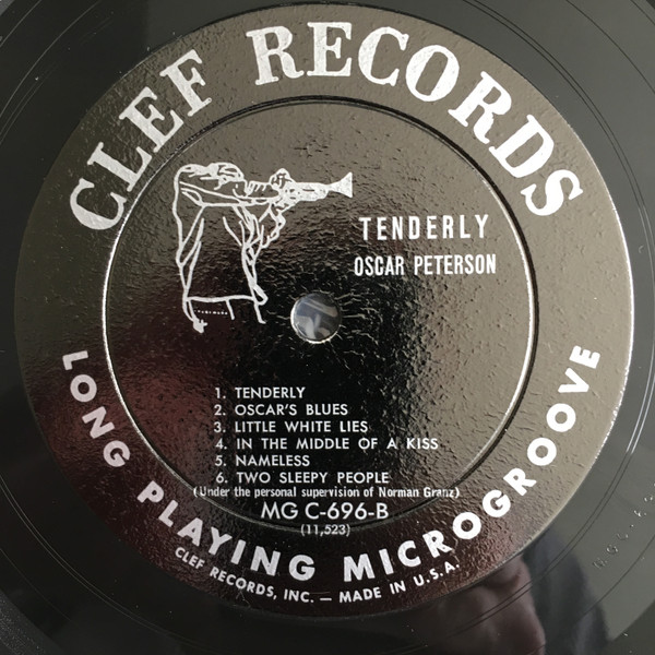 Oscar Peterson - Tenderly | Clef Records (MG C-696) - 4 Oscar Peterson - Tenderly | Clef Records (MG C-696) - 4