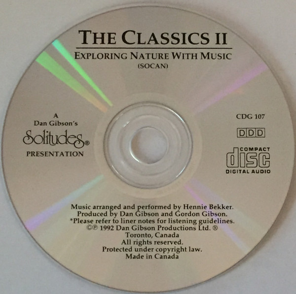 Dan Gibson - The Classics II | Solitudes (CDG 107) - 3 Dan Gibson - The Classics II | Solitudes (CDG 107) - 3