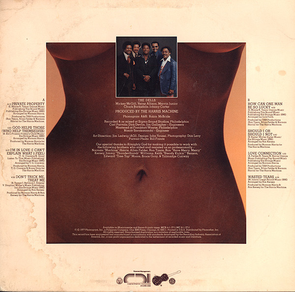 The Dells - Love Connection | Mercury (SRM-1-3711) - 4