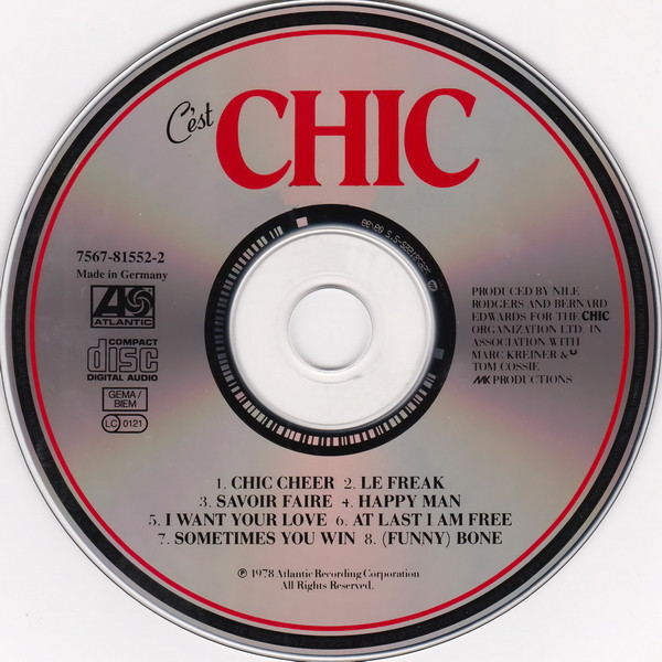 Chic - C'est Chic | Atlantic (7567-81552-2) - main