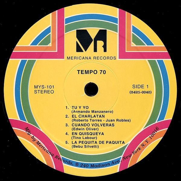 Tempo 70 - El Primer LP - Tu Y Yo | Mericana Records (MYS-101) - 3 Tempo 70 - El Primer LP - Tu Y Yo | Mericana Records (MYS-101) - 3