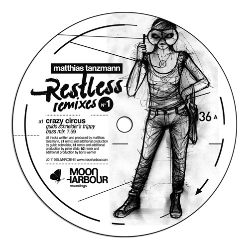 Matthias Tanzmann - Restless Remixes N°1 | Moon Harbour Recordings (MHR036-6) - main Matthias Tanzmann - Restless Remixes N°1 | Moon Harbour Recordings (MHR036-6) - main