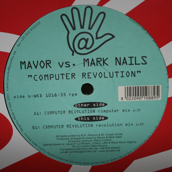 Mavor vs. Mark Nails - Computer Revolution | Wicked Records (WKD 1018) - main Mavor vs. Mark Nails - Computer Revolution | Wicked Records (WKD 1018) - main