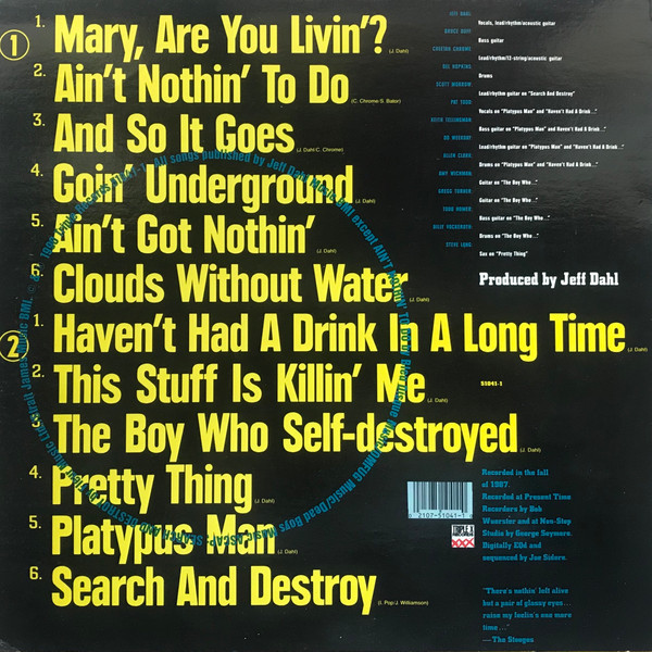 Jeff Dahl - I Kill Me | Triple X Records (51041-1) - 2