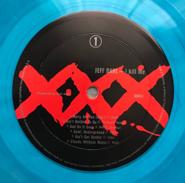 Jeff Dahl - I Kill Me | Triple X Records (51041-1) - 3