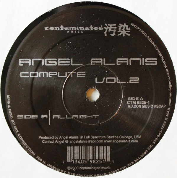 Angel Alanis - Compute Vol. 2 | Contaminated Muzik (CTM9825-1) - main Angel Alanis - Compute Vol. 2 | Contaminated Muzik (CTM9825-1) - main