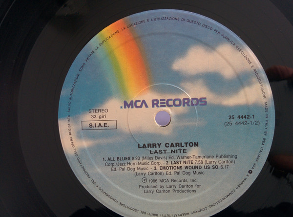 Larry Carlton - Last Nite | MCA Records (25 4442-1) - 4 Larry Carlton - Last Nite | MCA Records (25 4442-1) - 4