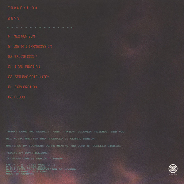 Convextion - 2845 | a.r.t.less (A.R.T.LESS VEXT LP 1) - 2