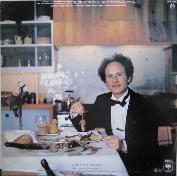 Art Garfunkel - Fate For Breakfast | CBS (CBS 86090) - 2