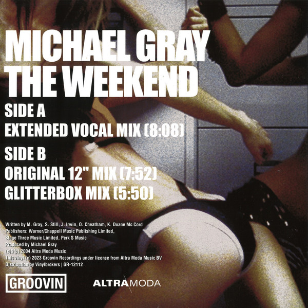 Michael Gray - The Weekend | Groovin Recordings (GR-12112) - 2 Michael Gray - The Weekend | Groovin Recordings (GR-12112) - 2