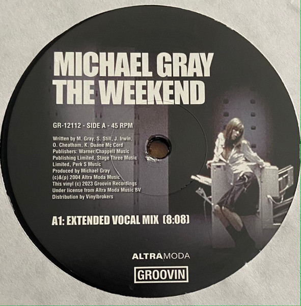 Michael Gray - The Weekend | Groovin Recordings (GR-12112) - 3 Michael Gray - The Weekend | Groovin Recordings (GR-12112) - 3