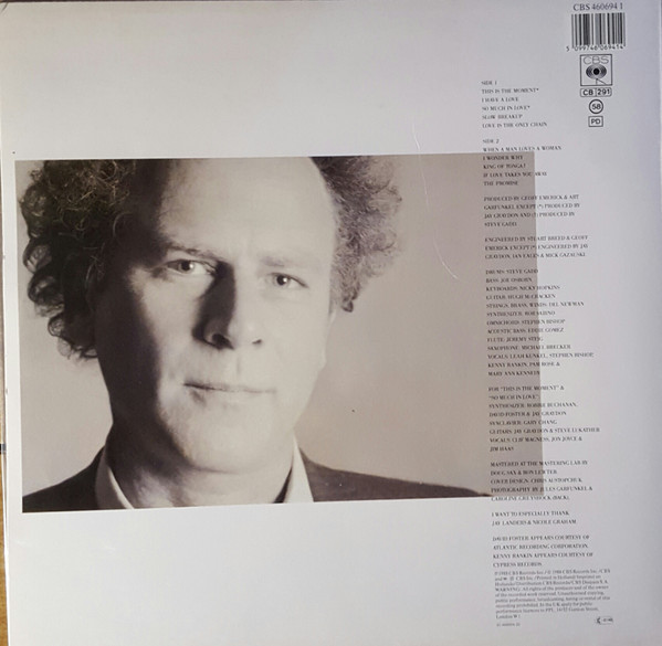Art Garfunkel - Lefty | CBS (CBS 460694 1) - 2