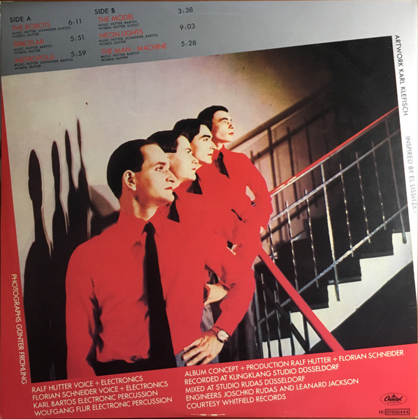 Kraftwerk - The Man • Machine | Capitol Records (11C07485444) - 4