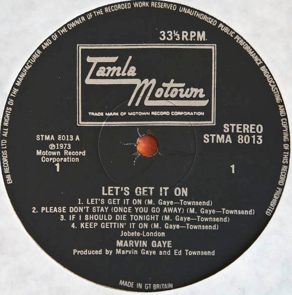 Marvin Gaye - Let's Get It On | Tamla Motown (STMA 8013) - 3 Marvin Gaye - Let's Get It On | Tamla Motown (STMA 8013) - 3