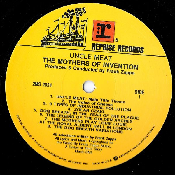 The Mothers - Uncle Meat | Bizarre Records (2MS 2024) - 4
