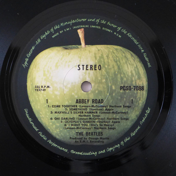 The Beatles - Abbey Road | Apple Records (PCS 7088) - 3