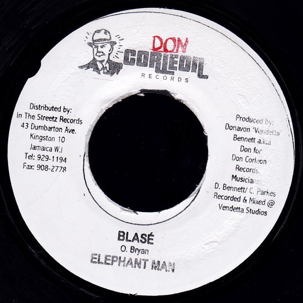 Elephant Man - Blase | Don Corleon Records (none)