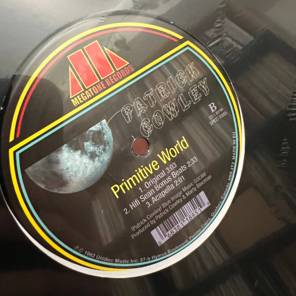Patrick Cowley - Primitive World | Megatone Records (SPEC-1885) - 2 Patrick Cowley - Primitive World | Megatone Records (SPEC-1885) - 2