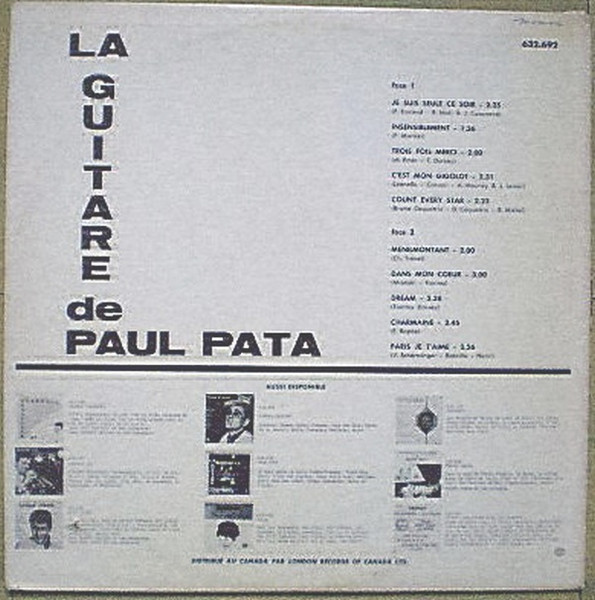 Paul Pata - La Guitare | Pergola (632.692) - 2