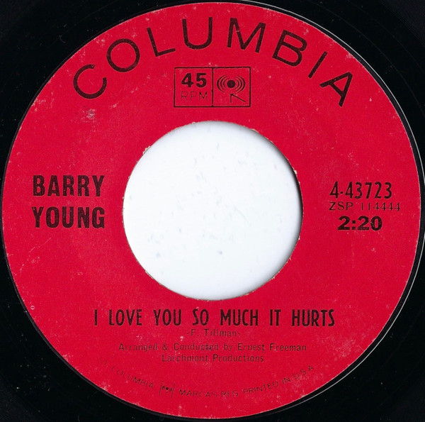 Barry Young - Cryin' Street | Columbia (4-43723) - 2 Barry Young - Cryin' Street | Columbia (4-43723) - 2