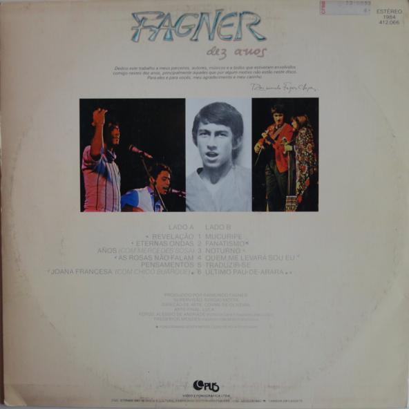 Raimundo Fagner - Dez Anos | Opus/Columbia (412.066) - 2 Raimundo Fagner - Dez Anos | Opus/Columbia (412.066) - 2